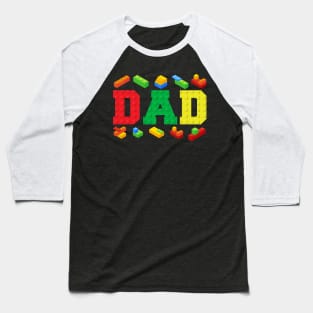 Dad Master Bulider Baseball T-Shirt